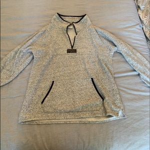 PINK quarter zip pull over